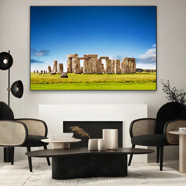Quadro Stampa su Tela Custodi del tempo, Stonehenge - CupidoDesign