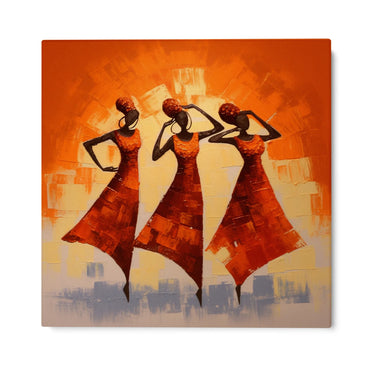 Quadro Stampa su Tela Danza Africana - CupidoDesign