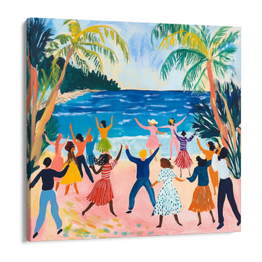 Quadro Stampa su Tela Danza dell’umanità - CupidoDesign