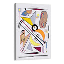 Quadro Stampa su Tela Danza delle Forme - CupidoDesign