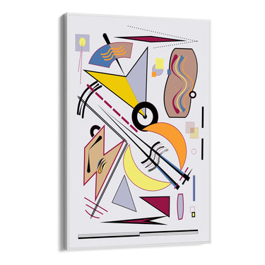 Quadro Stampa su Tela Danza delle Forme - CupidoDesign