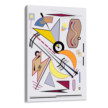 Quadro Stampa su Tela Danza delle Forme - CupidoDesign