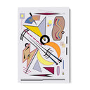 Quadro Stampa su Tela Danza delle Forme - CupidoDesign