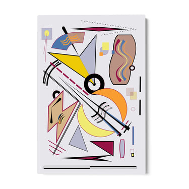 Quadro Stampa su Tela Danza delle Forme - CupidoDesign