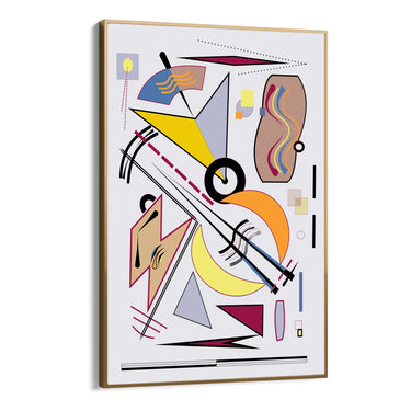 Quadro Stampa su Tela Danza delle Forme - CupidoDesign