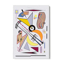 Quadro Stampa su Tela Danza delle Forme - CupidoDesign