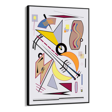 Quadro Stampa su Tela Danza delle Forme - CupidoDesign