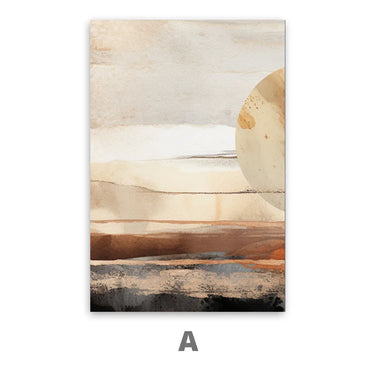Quadro Stampa su Tela Deserto Infinito - CupidoDesign