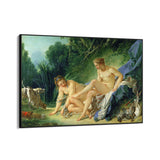 Quadro Stampa su Tela Diana al bagno, François Boucher - CupidoDesign