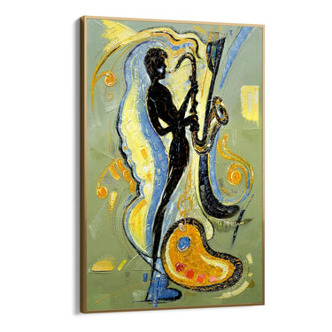 Quadro Stampa su Tela Dimensioni Armoniche - CupidoDesign