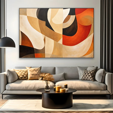 Quadro Stampa su Tela Dimensioni parallele - CupidoDesign