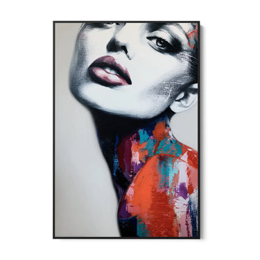 Quadro Stampa su Tela Diva Distante - CupidoDesign
