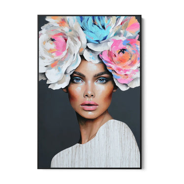 Quadro Stampa su Tela Diva Silenziosa - CupidoDesign