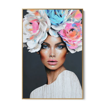 Quadro Stampa su Tela Diva Silenziosa - CupidoDesign