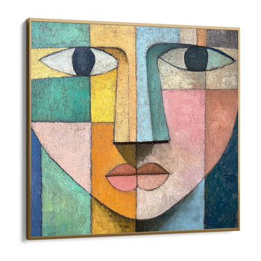 Quadro Stampa su Tela Divisione Astratta - CupidoDesign