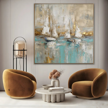 Quadro Stampa su Tela Dolce Pomeriggio - CupidoDesign