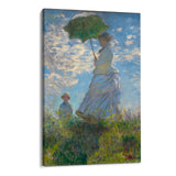 Donna con un ombrellone, Claude Monet