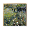 Quadro Stampa su Tela Donna con un parasole in un Giardino, Pierre Auguste Renoir - CupidoDesign