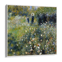 Quadro Stampa su Tela Donna con un parasole in un Giardino, Pierre Auguste Renoir - CupidoDesign