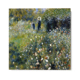 Quadro Stampa su Tela Donna con un parasole in un Giardino, Pierre Auguste Renoir - CupidoDesign