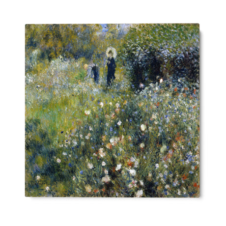 Quadro Stampa su Tela Donna con un parasole in un Giardino, Pierre Auguste Renoir - CupidoDesign