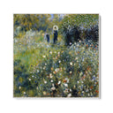 Quadro Stampa su Tela Donna con un parasole in un Giardino, Pierre Auguste Renoir - CupidoDesign