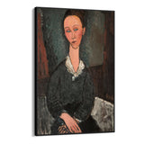 Quadro Stampa su Tela Donna dal colletto bianco, Amedeo Modigliani - CupidoDesign