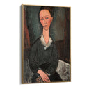 Quadro Stampa su Tela Donna dal colletto bianco, Amedeo Modigliani - CupidoDesign