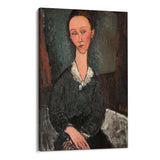 Quadro Stampa su Tela Donna dal colletto bianco, Amedeo Modigliani - CupidoDesign