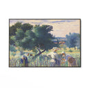 Quadro Stampa su Tela Donne che legano la vite, Henri Edmond Cross - CupidoDesign
