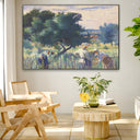 Quadro Stampa su Tela Donne che legano la vite, Henri Edmond Cross - CupidoDesign