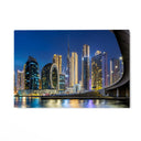 Quadro Stampa su Tela Dubai, Burj Khalifa Skyline - CupidoDesign
