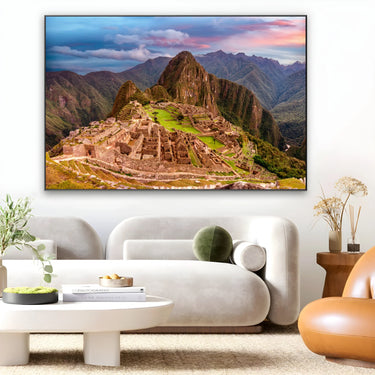 Quadro Stampa su Tela Eco delle Ande – Machu Picchu - CupidoDesign