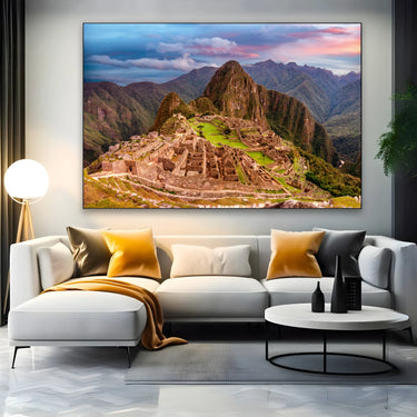 Quadro Stampa su Tela Eco delle Ande – Machu Picchu - CupidoDesign