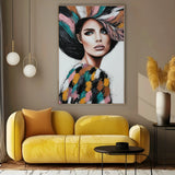 Quadro Stampa su Tela Eleganza Astratta - CupidoDesign