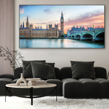 Quadro Stampa su Tela Eleganza Britannica - CupidoDesign