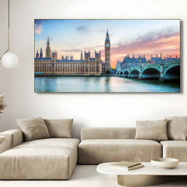 Quadro Stampa su Tela Eleganza Britannica - CupidoDesign