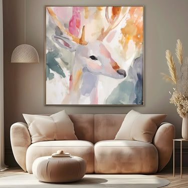 Quadro Stampa su Tela Eleganza Dorata - CupidoDesign