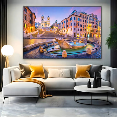 Quadro Stampa su Tela Eleganza eterna, Roma - CupidoDesign