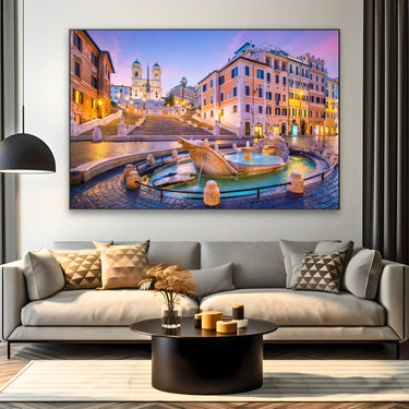 Quadro Stampa su Tela Eleganza eterna, Roma - CupidoDesign