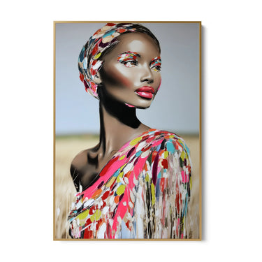 Quadro Stampa su Tela Eleganza Etnica - CupidoDesign