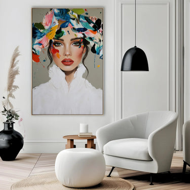 Quadro Stampa su Tela Eleganza Selvaggia - CupidoDesign