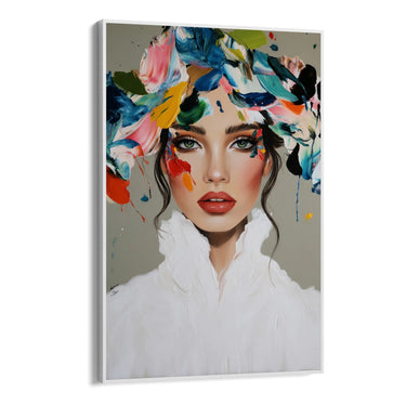 Quadro Stampa su Tela Eleganza Selvaggia - CupidoDesign