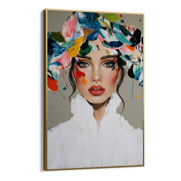 Quadro Stampa su Tela Eleganza Selvaggia - CupidoDesign