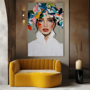 Quadro Stampa su Tela Eleganza Selvaggia - CupidoDesign