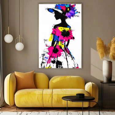 Quadro Stampa su Tela Eleganza Viva - CupidoDesign