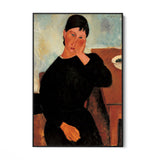 Quadro Stampa su Tela Elvira che Riposa, Amedeo Modigliani - CupidoDesign