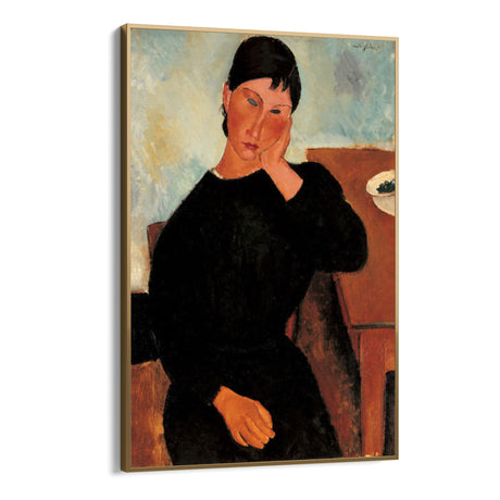 Quadro Stampa su Tela Elvira che Riposa, Amedeo Modigliani - CupidoDesign