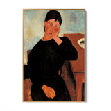 Quadro Stampa su Tela Elvira che Riposa, Amedeo Modigliani - CupidoDesign