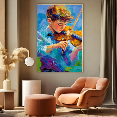 Quadro Stampa su Tela Emozione Estesa - CupidoDesign